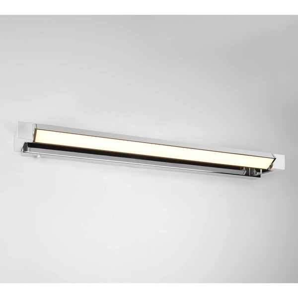 Ledowa lampa ścienna FABRIZIO 284779106 15W 2300-4000K IP44 podłużna chrom