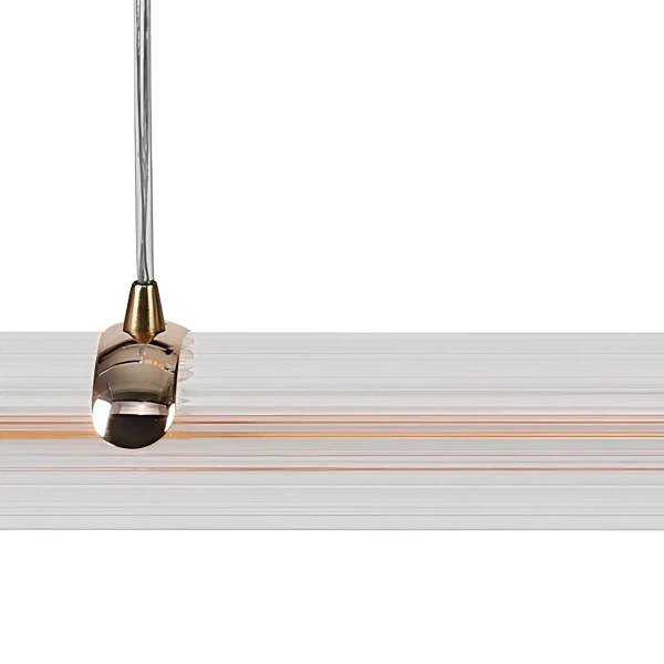 Zwis lampa nad wyspę Filo ABIGALI-LUCE LED 30W 3200K IP40 biała złota