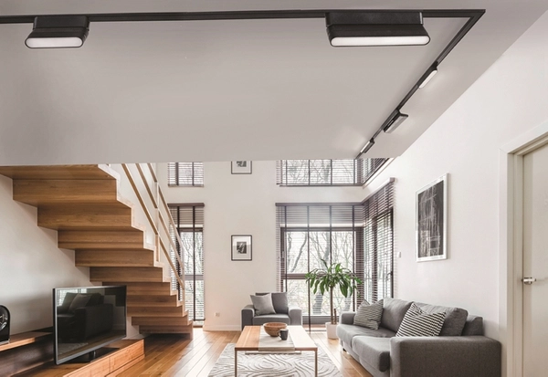 Lampa do systemu 1-faz sufitowa Gamma Sangria Milky AZ5270 LED 12W czarna