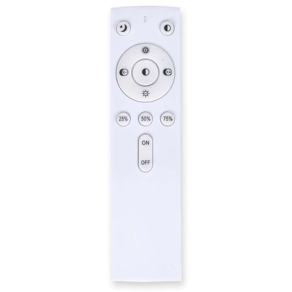 Plafon LAMPA sufitowa YAX ML4402 Milagro kwadratowa OPRAWA glamour LED 24W 3000K – 6000K z efektem gwiazd biała chrom