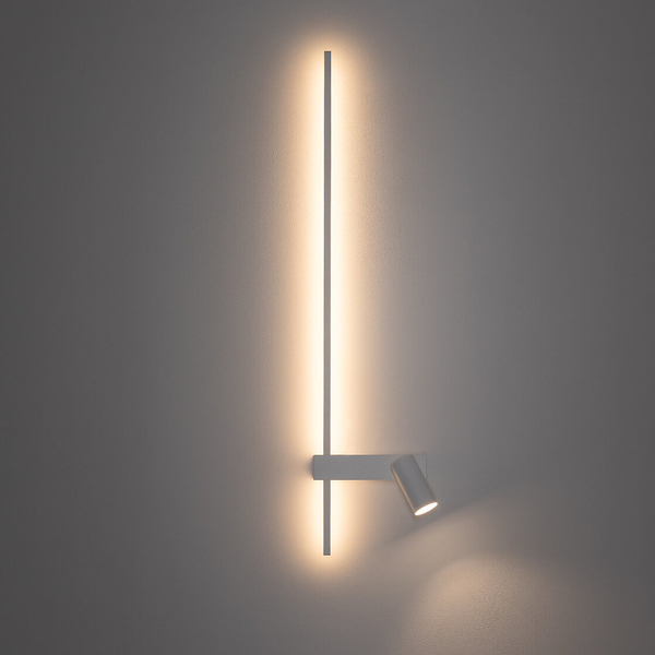 Sufitowa lampa regulowana tuba Easy 11578 metalowa biała
