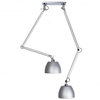 Lampa wisząca Zyta z regulowanymi kloszami aluminium