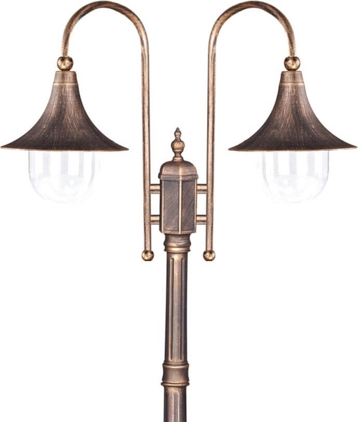 Latarnia ogrodowa Boston K-8127 CZARNY/ZŁOTY czarna złota