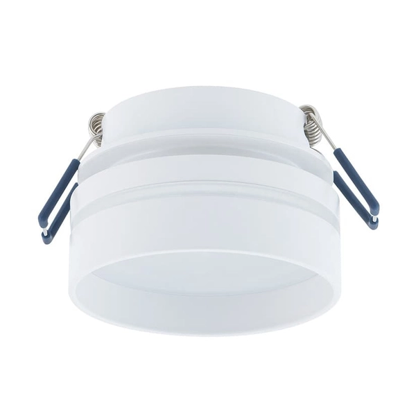 Sufitowa lampa z klipsem Mljet 10494 Nowodvorski podtynkowa okrągła biała