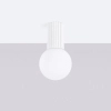 Kulista sufitowa lampa HALO SL.1708 do łazienki IP44 biała