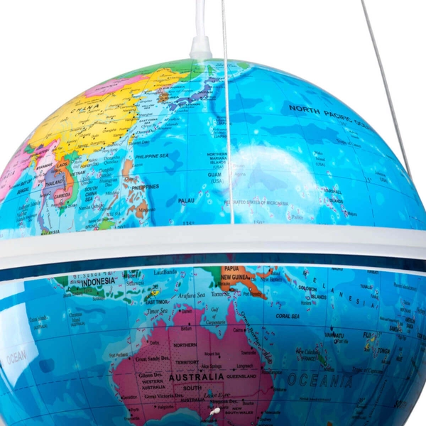 Dziecięca lampa wisząca GLOB Abigali dekoracyjna LED 48W 4000K planeta