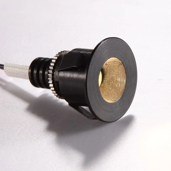 Spot podtynkowy do salonu POINT 288001203 LED 1W 4000K sufitowy czarny