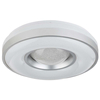 Plafon LAMPA sufitowa COLLA 41741-24 Globo okrągła OPRAWA ścienna LED 24W kinkiet srebrny biały