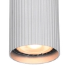 Sypialniana lampa natynkowa Rilok CLN-83920-S-ALU Italux metalowa srebrna