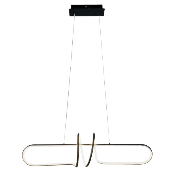 Wisząca lampa ramka VERDIGO ML1576 LED 54W 4000K do kuchni czarny