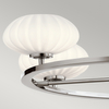 Wisząca lampa QN-PIM5-PC IP44 okrągła z kloszami chrom