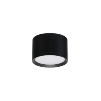 Natynkowa lampa sufitowa MARTON czarna AZ6858 1xLED 8W 3000K IP44 spot