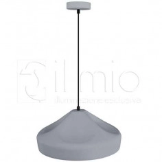 Metalowa LAMPA wisząca GAVLE 307453 Il mio minimalistyczna OPRAWA zwis szary