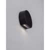 Zaokrąglona lampa ścienna zewnętrzna SARDIRA LE75310 LED 4W 3000K IP54 szara