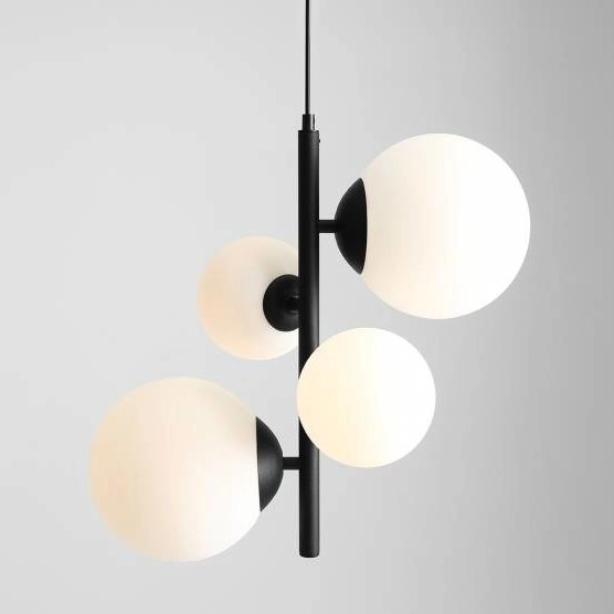 Modernistyczny zwis BLOOM 1091L1 Aldex szklane kule balls