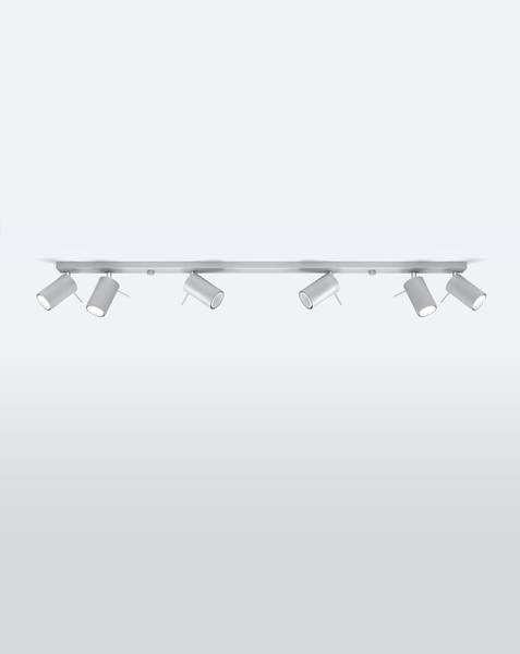 LAMPA sufitowa SPARK SL.0454 regulowana OPRAWA listwa SPOT metalowe tuby szare