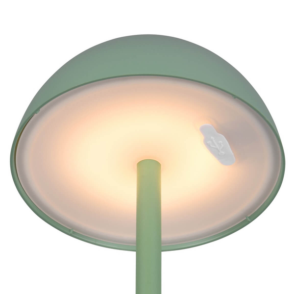 Stołowa lampka ogrodowa Ricardo R54106149 LED 2W 3000K IP54 zielona