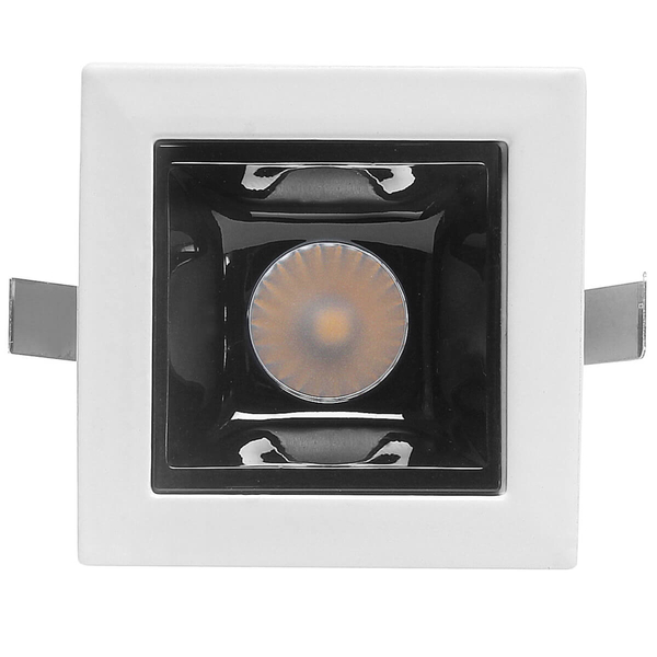 Kwadratowa lampa podtynkowa 575 Domeno LED 2W 4000K biała