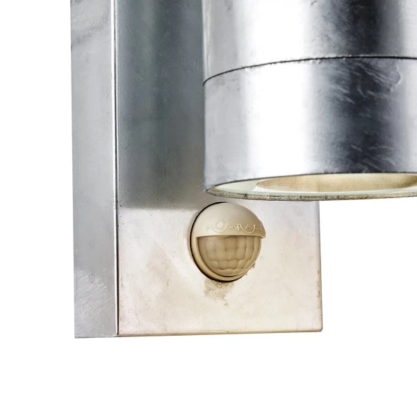 Zewnętrzna lampa ścienna Tin 21509131 z czujnikiem ruchu IP54 ocynkowany