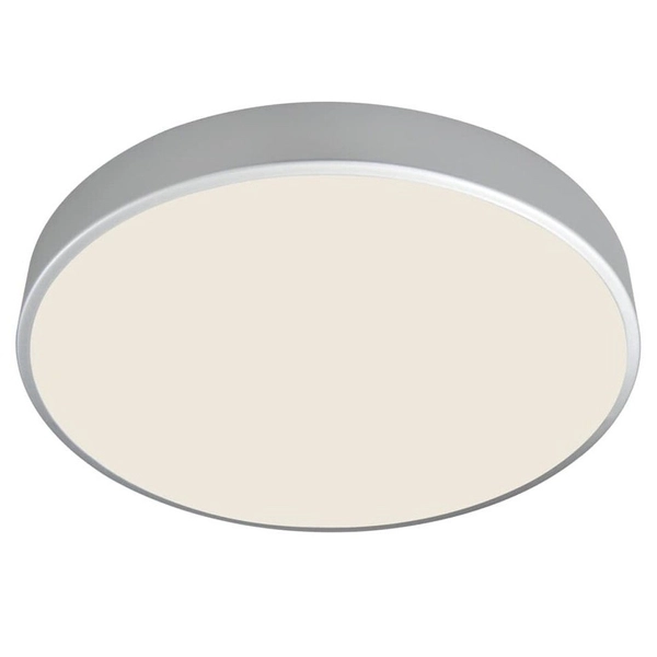 Nowoczesna LAMPA sufitowa TESIA 3315 Rabalux okrągły plafon LED 36W 4000K do salonu srebrny