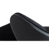 Elegancki fotel z ekoskóry Hampton Velvet MSE011000304.E43V41 czarny złoty