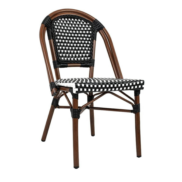 Ogrodowe krzesło Cafe Paris KH1501100219 King Home rattan brązowe