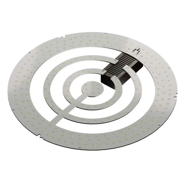 Ledowy plafon do salonu CLEO 500 1307623600622 LED 69W 4000K szary