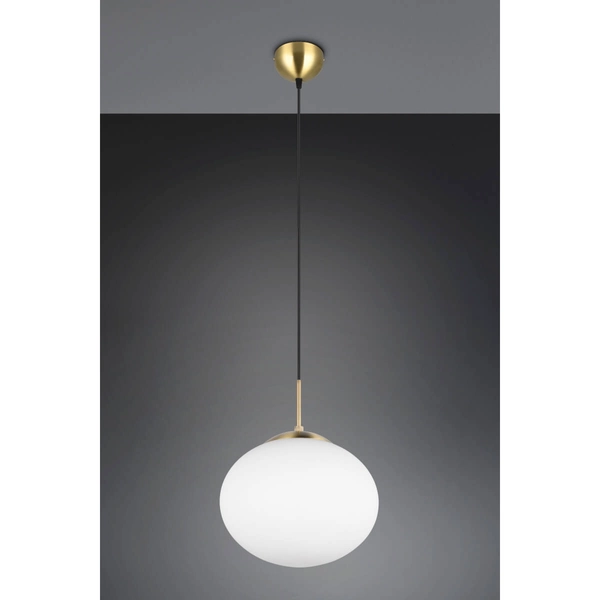 Lampa wisząca nad wyspę FOMENTO 363100108 Trio zwis bańka biały złoty outlet