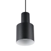 Wisząca lampa ELIOR DL132319400 Trio walec tubka do kuchni czarna