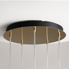 Lampa zwieszana Drop MOD273PL-L80G3K LED 80W 3000K złoty bursztynowy