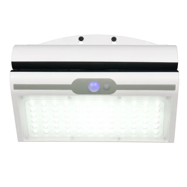 Elewacyjny kinkiet solarny MACAPA R23066101 LED 5W 4000K IP44 biały szary