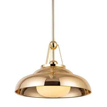 Industrialna lampa wisząca Palmetto QN-PALMETTO-PM-PB regulowany mosiądz