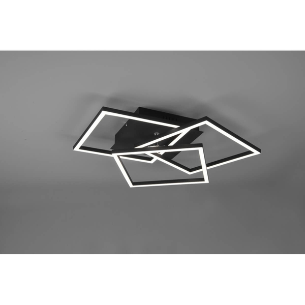 Sufitowa lampa CHOROS DL132-62883 LED 27W 2700 - 6000K geometryczna czarny