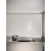 Lampa ścienna do salonu DENVERA LE45477 LED 48W 3200K ramki białe