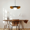 Szklana lampa wisząca ENZO ST-F22020601-D40 white kula biały złoty