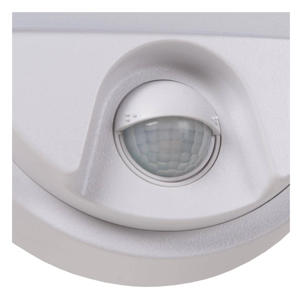 Ścienna lampa z czujnikiem Hups 22863/10/31 IP54 LED 10W 3000K biały
