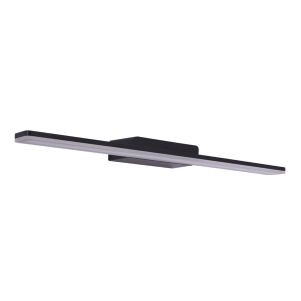 Łazienkowa lampa ścienna Epsilon nad lustro LED 18W 3000K czarna