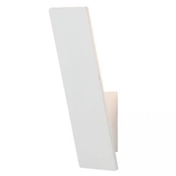 Lampa ścienna na korytarz 16155 LED 7W 3000K prostokąt biały
