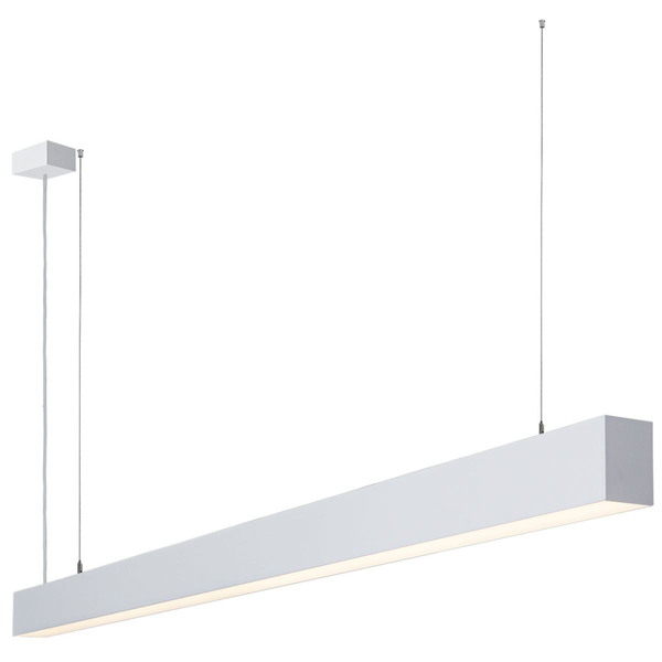 Ledowa lampa wisząca Traversi PRD-5470-086-WH-830-PN Italux 26W 3000K biała