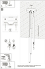 LAMPA wisząca Pastelo SL.0467 Sollux metalowa OPRAWA zwis kaskada tuby sople białe