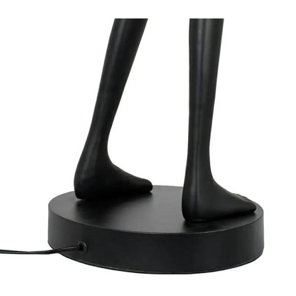 Designerska lampa stojąca HUMAN MSE1501100514 człowiek kule białe czarne