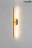 Lampa ścienna Tobia MSE010400212 prosta obrotowa złota