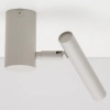 Regulowana sufitowa lampa Sopel 41468 tubka podłużna szara