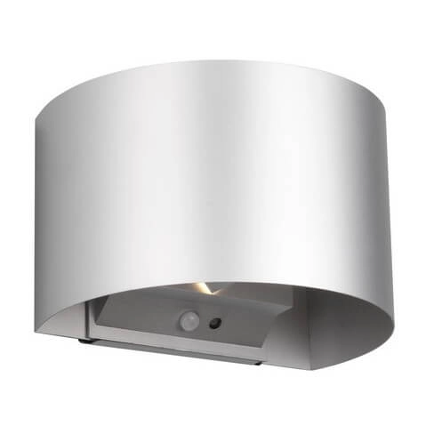 Lampa ścienna ogrodowa Talent R27769187 LED 2W 3000K IP44 srebrna