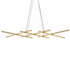 Salonowa lampa wisząca Halo MOD244PL-L50BSK Maytoni LED 40W 4000K mosiądz