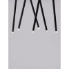 Lampa sufitowa metalowa NOVENCIO LE45465 LED 17W 3000K czarna