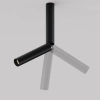 Regulowana lampa sufitowa Focus T C142CL-6W3K-B LED 6W 3000K czarna
