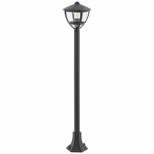 Stojąca lampa tarasowa Amelia 10497 Nowodvorski IP44 metalowa czarna
