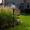 Stojąca LAMPA zewnętrzna KELSEY 7273601012 Lutec metalowa OPRAWA ogrodowa latarnia outdoor IP44 czarna