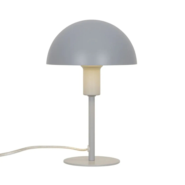 Lampka nocna na komodę Ellen 2213745010 grzybek szary